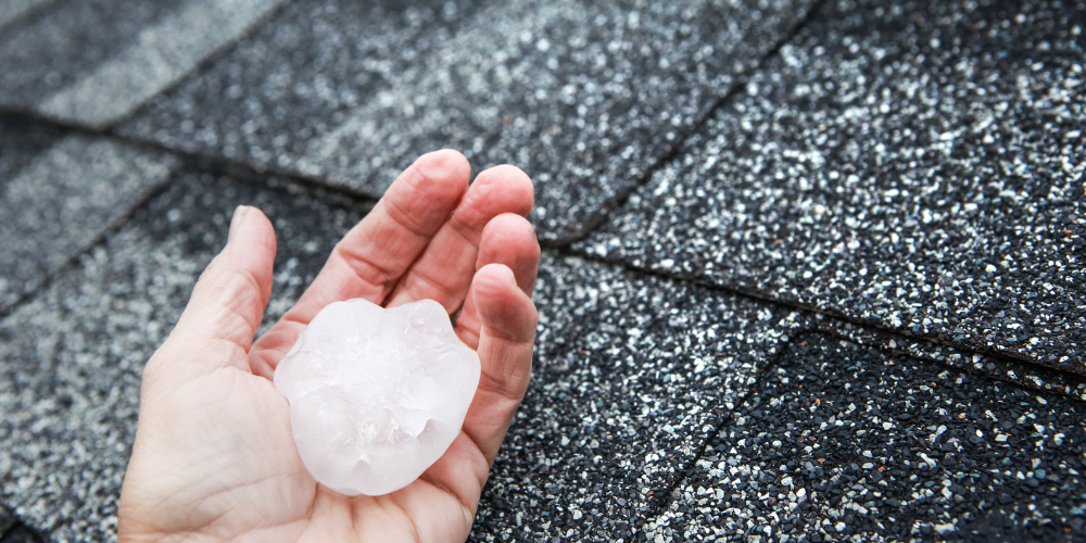 how hail can damage your roof